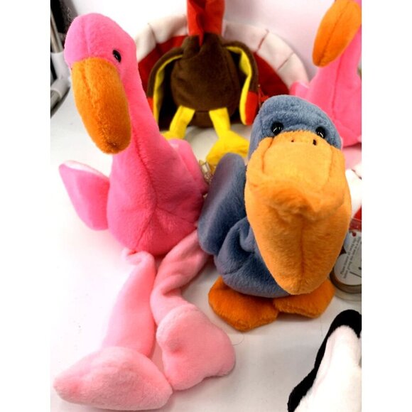 TY Beanie Babies Birds Lot of 9 Vintage - Picture 4 of 6